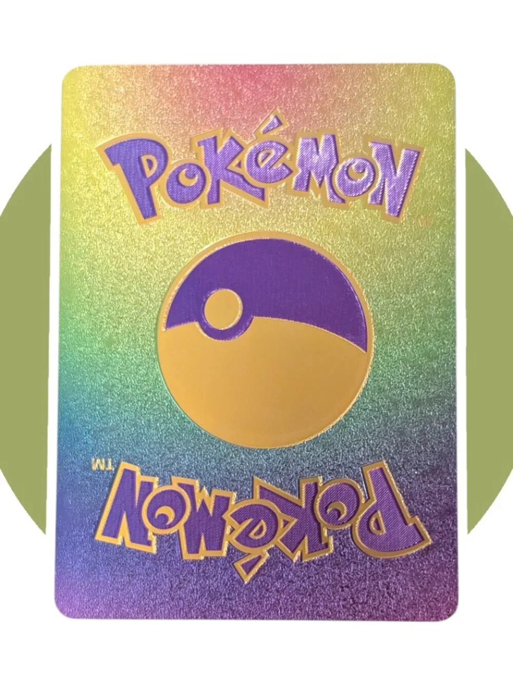 Pokemon Novelty Art Card (XX10): Ho-Oh V 187/195, Rainbow Foil